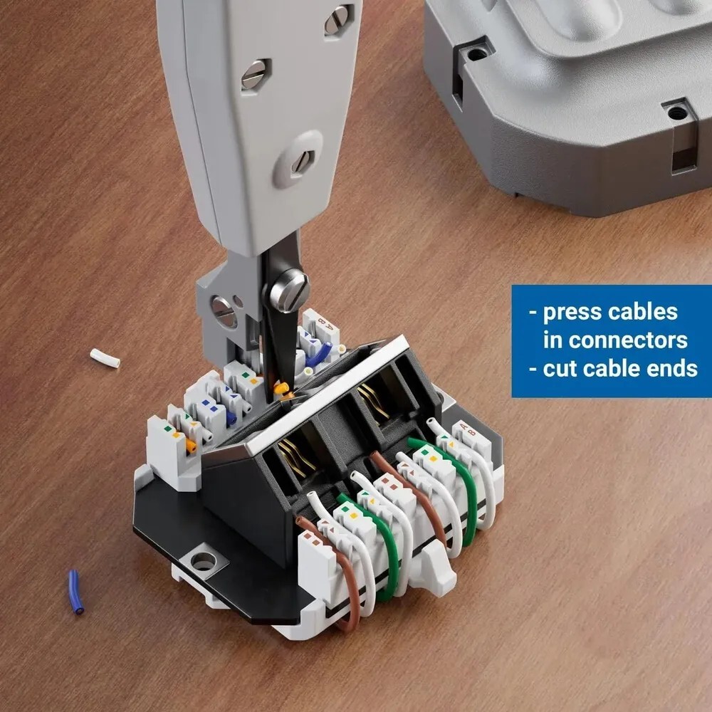 Инструмент для заделки витой пары ZoeRax (с картой OZON, из-за рубежа)