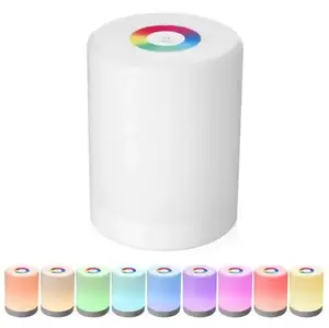 Диммируемая RGB лампа с аккумулятором