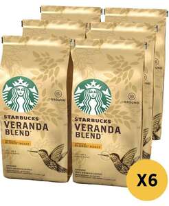 Кофе молотый Starbucks Veranda Blend, светлой обжарки, 200 г х 6 шт