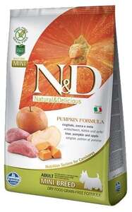 Сухой корм для собак Farmina N&D беззерновой, дикий кабан, с тыквой, с яблоком 7 кг