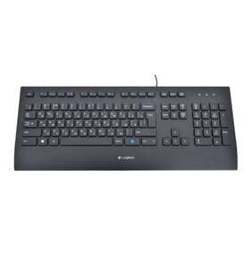Клавиатура Logitech Corded Keyboard K280e Black USB