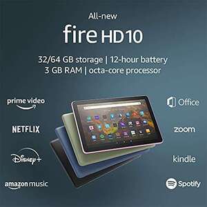 Планшет 10" Amazon Fire HD 10 (2021, 11 Gen), нет прямой доставки в РФ