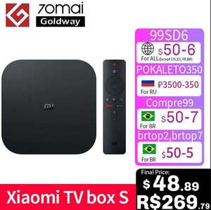 Андроид ТВ-приставка Xiaomi Mi BOX S