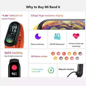 [11.11] Фитнес браслет Xiaomi Mi Band 6