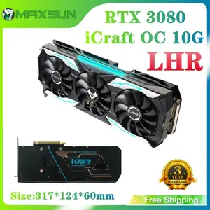 Видеокарта MAXSUN RTX 3080 iCraft OC 10 Гб