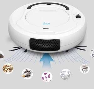 Робот - пылесос беспроводной с вакуумной функцией для сухой уборки