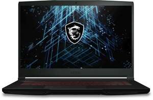 Ноутбук MSI GF63 Thin 11UD-222XRU, 15.6", IPS, Intel Core i711800H 2.3ГГц, 8ГБ, 512ГБ SSD, NVIDIA GeForce RTX 3050 Ti