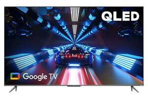 Телевизор TCL 50C635, 50", QLED, 4K Ultra HD, черный