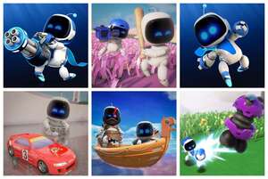 [PS4/PS5] Бесплатные аватарки с Asrto в разных жанрах игр