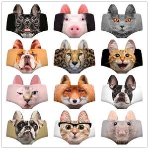 Трусы женские с 3D принтом в виде животных