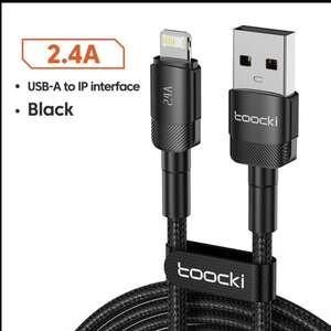 Кабель Toocki Lightning-USB 50 см