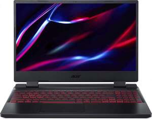 15.6" Ноутбук Acer Nitro 5, FullHD, IPS, 144Гц, Ryzen 5 6600H ОЗУ 8 (max32), SSD 512,GeForce RTX 3050 Ti (4 Гб),без ОС (цена через СБП)
