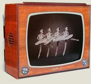 Картонный телевизор ЮДИФЬ-17 (SU38)