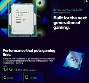 Процессор Intel New Core i5-12400F