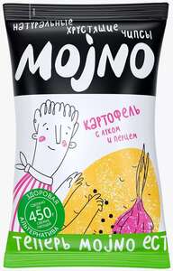 [Воронеж, Краснодар, РнД и др.] Чипсы картофельные «Mojno», с гималайской солью и чёрным перцем, 75 г