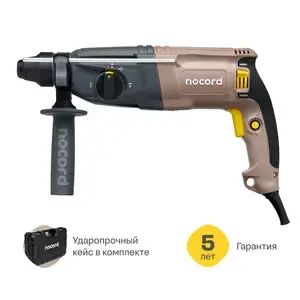 Перфоратор Nocord, 800 Вт, 3.0 Дж, 3 режима, патрон SDS+, NHD-800.30.1 ...