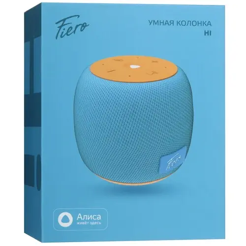 Умная колонка Fiero Hi с Яндекс Алисой (5 Вт, Bluetooth, Wi-Fi) | Pepper
