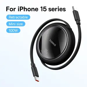 Выдвижной кабель Baseus 100w usb-c