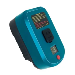 USB-адаптер + зарядное устройство для Makita, поддержка USB PD 65w (из-за рубежа, с картой Ozon)