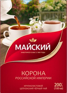 Чай чёрный "Майский" 200 грамм