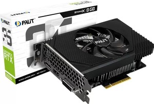 Видеокарта Palit NVIDIA GeForce RTX 3050 StormX (NE63050018P1-1070F)