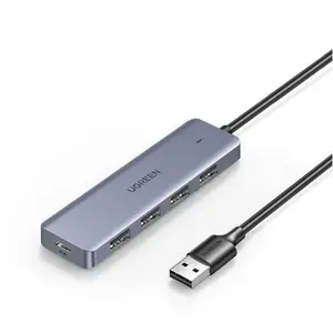 Концентратор UGREEN CM219 4 USB3.0+1 тип-c 50985 (цена с озон картой, из-за рубежа)