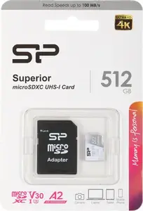 [Москва ЮЗАО] Micro SDXC 512 ГБ Silicon Power Superior