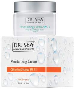 [МСК] Крем для лица DR. SEA Moisturizing Cream SPF15 с облепихой и манго 50 мл