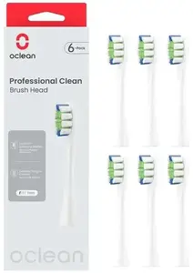 Набор сменных насадкок OCLEAN Professional Clean P1C1 W02, 6шт