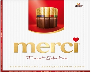 [Калининград] Набор конфет Merci шоколадные ассорти 8 видов шоколада 250г