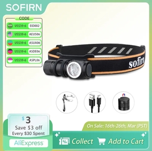 Мини налобный фонарь Sofirn HS10