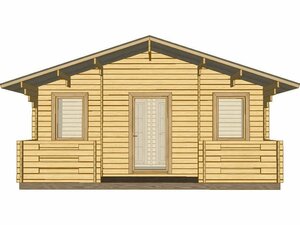 Дом из минибруса 3 комнаты