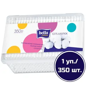 Ватные палочки Bella 350 шт. (цена с ozon картой)