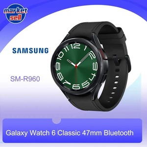 Смарт-часы Samsung Galaxy Watch 6 Classic, NFC,47mm, черные (цена с ozon картой, из-за рубежа)