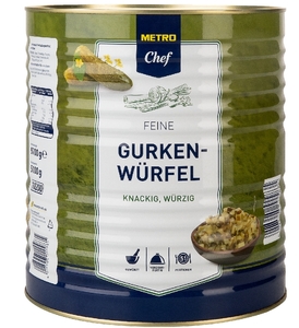 Огурцы маринованные кубики METRO Chef, 10л