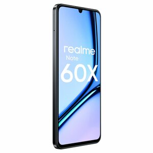 Смартфон realme Note 60X 3/64 ГБ, RMX3938, черный (с картой Альфа банка)