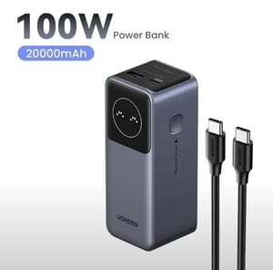 Внешний аккумулятор UGREEN Nexode Mini, 100 Вт, 20000 мАч