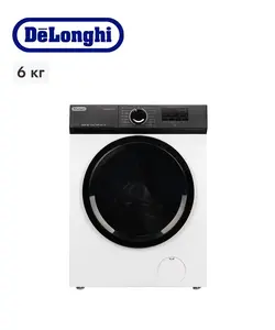 Стиральная машина DeLonghi CAMILLA L 614 V, 40 см, 6 кг, функция пара (с Озон картой)