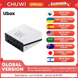 Мини-ПК CHUWI UBox, Ryzen 6600H, 16/512 ГБ, Windows 11