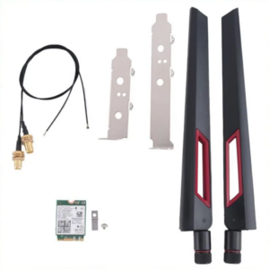Сетевой адаптер Intel AX210NGW (Wi-Fi 6E, Bluetooth 5.3, 802.11ax 2.4G/5Ghz/6Ghz) с 2 антеннами 10DBi