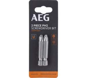 Биты AEG ASDPH2502 2 шт, РН2, 50 мм