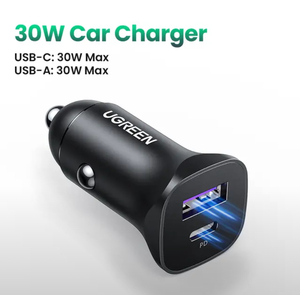 Автомобильное зарядное устройство Ugreen CD130-25045