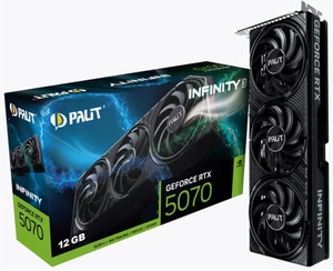 Видеокарта Palit GeForce RTX 5070 Infinity 3 (с WB кошельком)