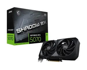 Видеокарта MSI GeForce RTX 5070 SHADOW 2X OC 12 ГБ (с озон-картой + 12 840 бонусов)