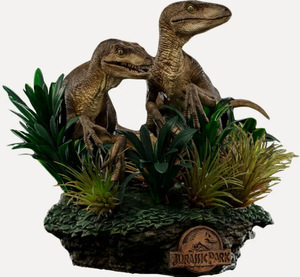 Статуэтка Jurassic Park Just the Two Raptors Deluxe (из-за рубежа)