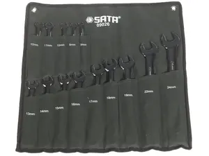 Набор ключей комбинированных Sata 09026 (8мм - 24мм) в чехле