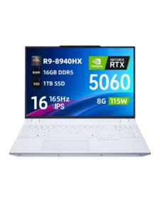 Игровой ноутбук FIREBAT (16", AMD Ryzen 9 8940HX, RTX 5060, 16/1024 ГБ), из-за рубежа