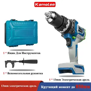Дрель-шуруповерт Kamolee, 18 В (c ozon картой, из-за рубежа)