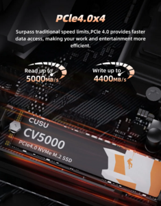 Накопитель SSD CUSU CV5000, NVMe M2, 512Гб