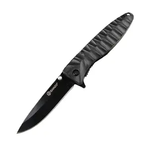 Нож складной туристический Ganzo Ganzo G620b-1 Black-Black, длина лезвия 8.8 см (с Озон картой)